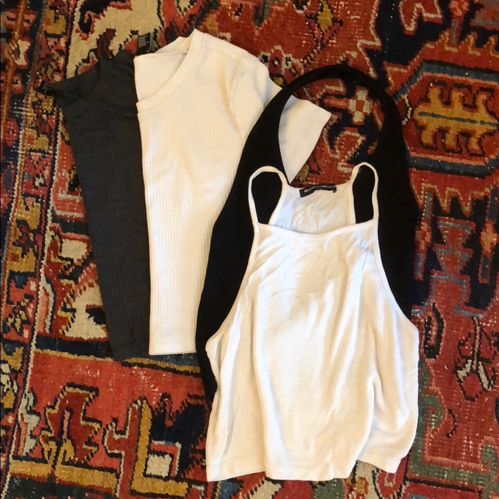 ❌SOLD❌Ribbed T-Shirt Bundle